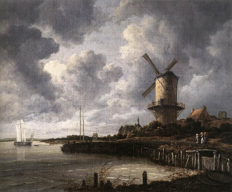 Jacob van Ruisdael The Windmill at Wijk bij Duurstede